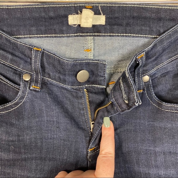 Eileen Fisher • Raw Hem Skinny Jeans 2P - Picture 7 of 10